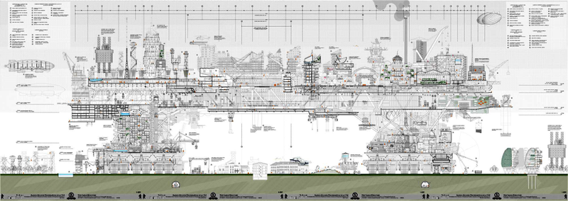 Illustration for article titled This awesome roaming city would actually work in real life